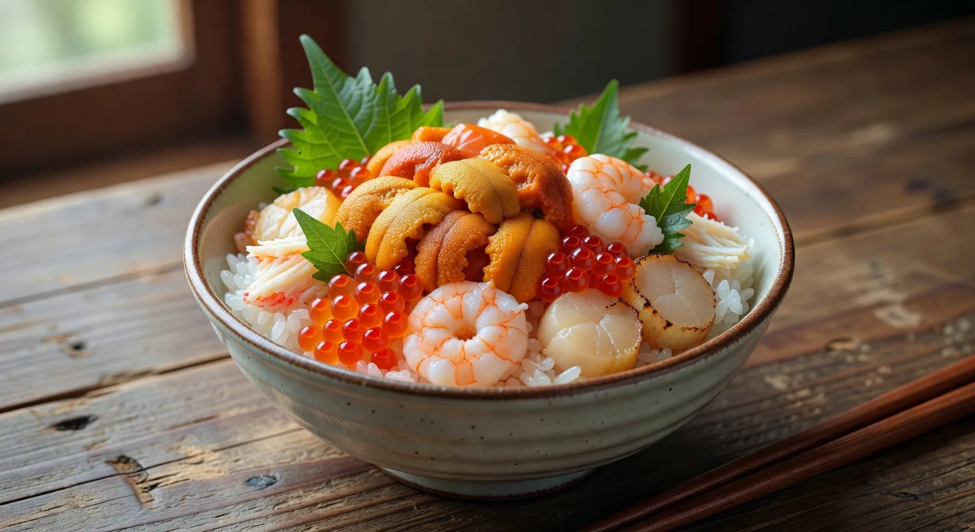 Kaisen Don seafood bowl